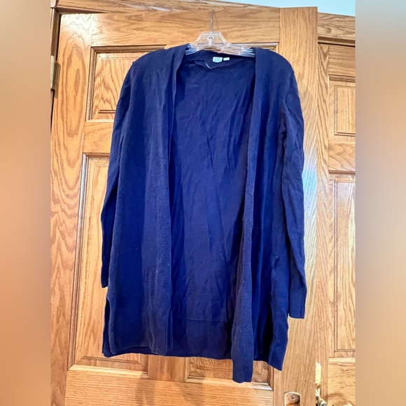 Gap - Navy Blue Open Front Cardigan - Picture 1 of 7